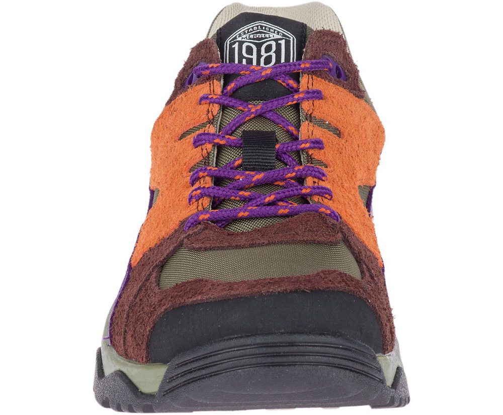 Tenis Homem - Merrell Boulder Range - Marrom/Laranja - PMC310865